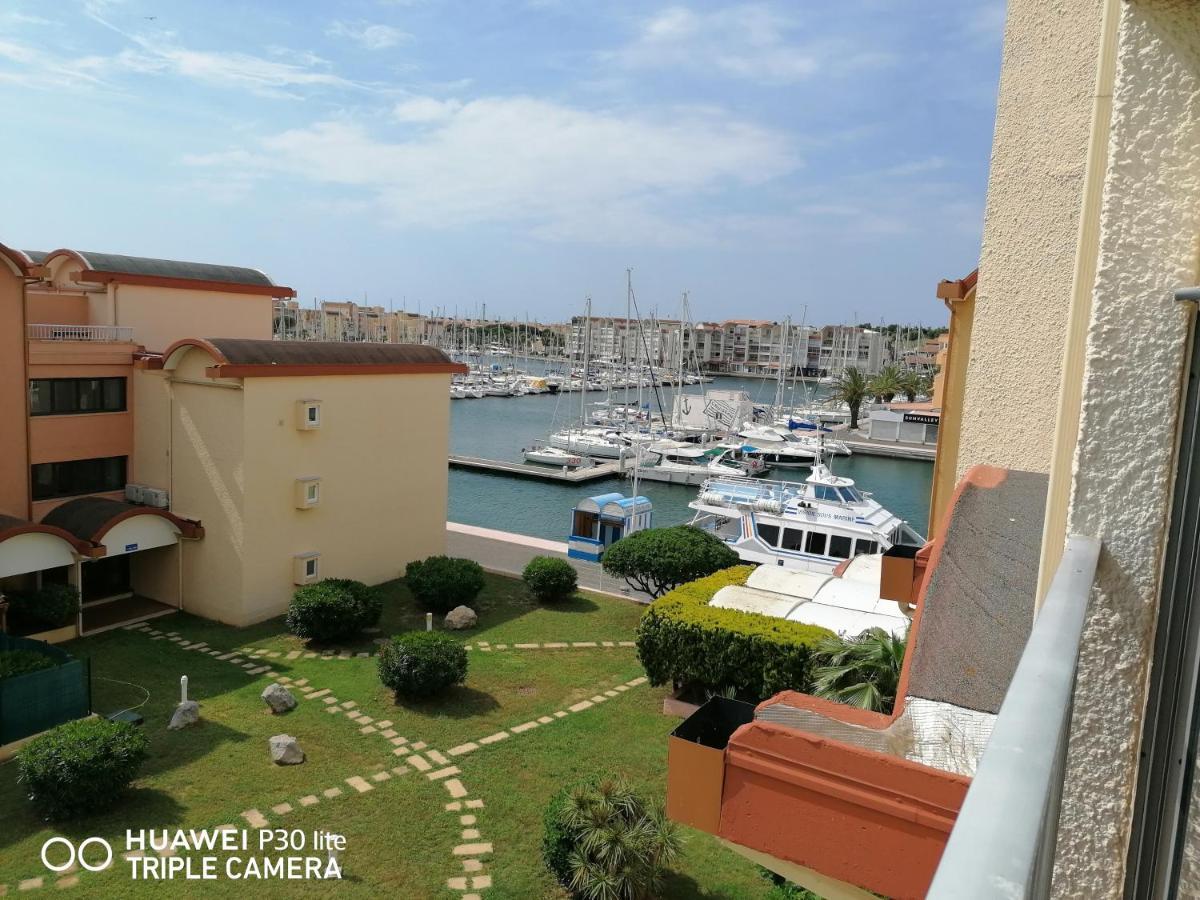 格吕桑Sur Le Port, Studio Avec Vue Sur La Marina公寓 外观 照片